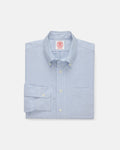 Made-in-USA Blue University Stripe Oxford Cloth Shirt - Classic Fit