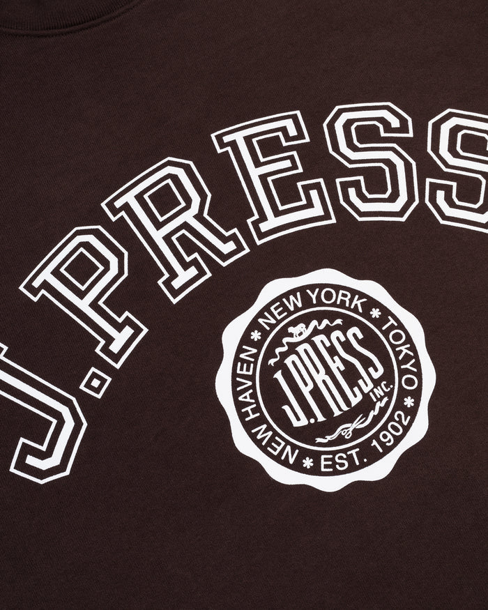 Made-in-USA Brown J. Press Varsity Seal Sweatshirt