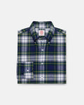Made-in-USA Dress Gordon Tartan Flannel Sport Shirt - Classic Fit