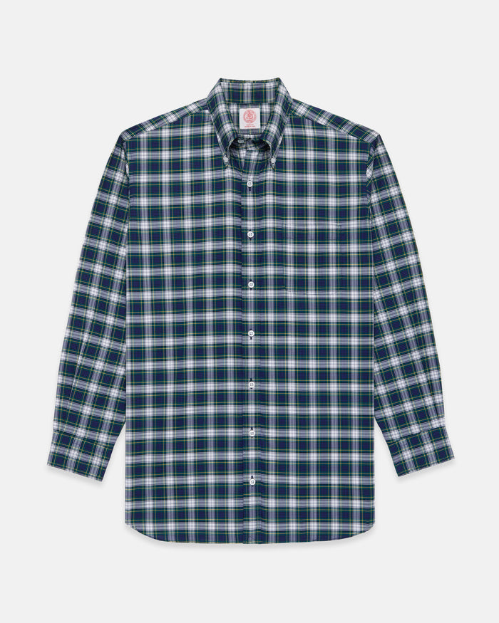 Made-in-USA Dress Gordon Tartan Sport Shirt - Classic Fit