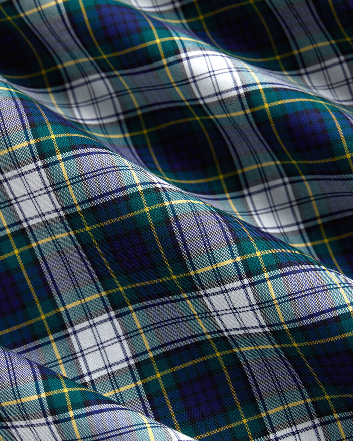 Made-in-USA Dress Gordon Tartan Sport Shirt - Classic Fit