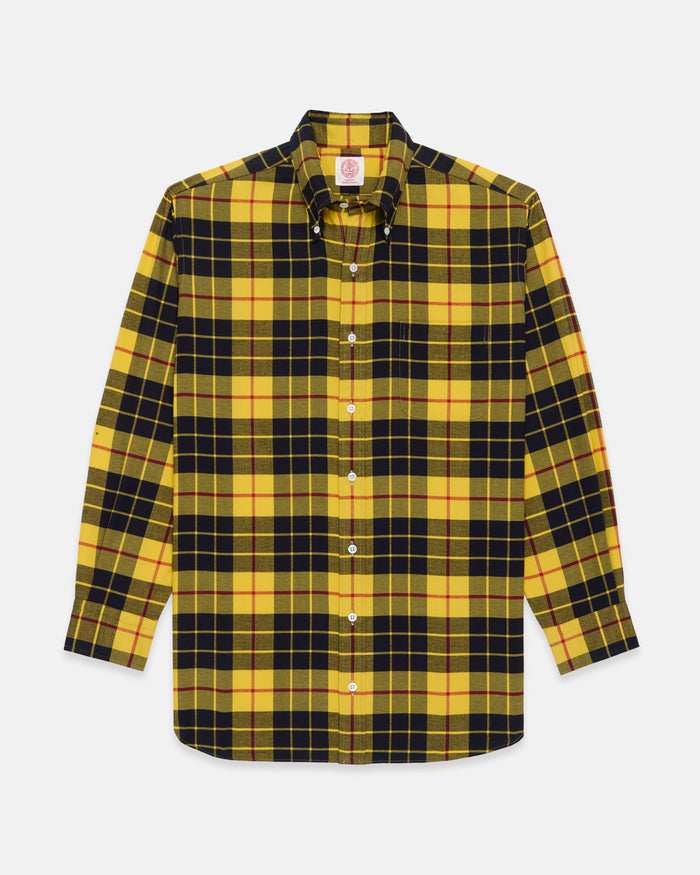 Made-in-USA Dress MacLeod Tartan Flannel Sport Shirt - Classic Fit