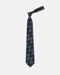 Made-in-USA Fleet Air Arm Zig Zag Non-Crease Silk Tie