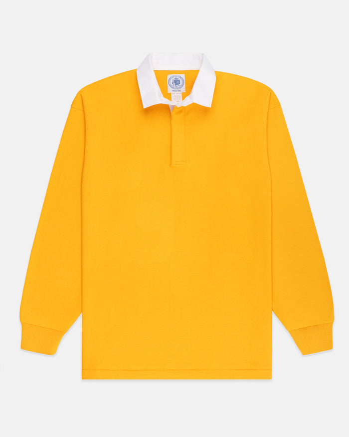 Made-in-USA Gold Cotton Rugby
