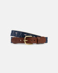 Made-in-USA Golf Motif Belt