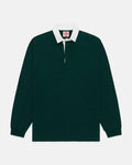 Made-in-USA Green Cotton Rugby