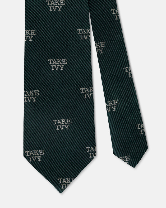 Made-in-USA Green Take Ivy Club Tie