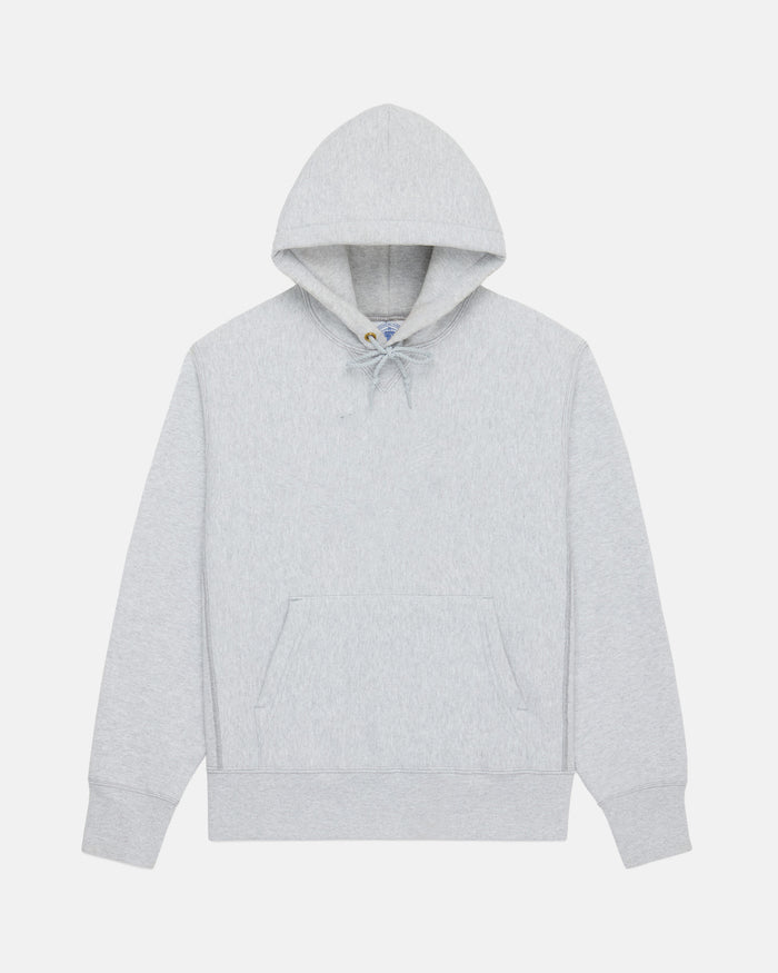 Made-in-USA Grey Heavyweight Hoodie