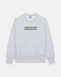 Made-in-USA Grey J. Press 1902 Stencil Sweatshirt