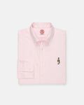 Made-in-USA "Ivy Guy" Pink University Stripe Oxford Cloth Shirt - Classic Fit