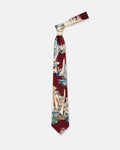 Made-in-USA Mister Mort Burgundy Sailing Tie