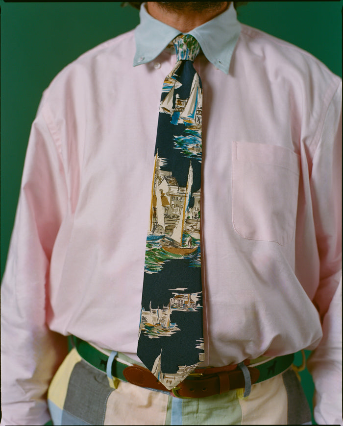 Made-in-USA Mister Mort Royal Sailing Tie