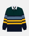 Made-in-USA Multi-Stripe Cotton Rugby