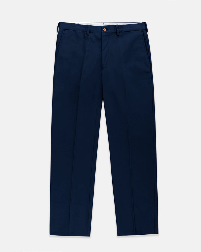 Made-in-USA Navy Cotton Duck Pant