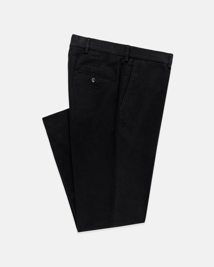Made-in USA Navy English Moleskin Pant