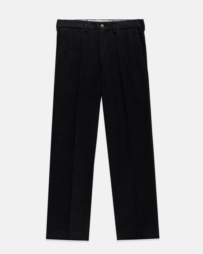 Made-in USA Navy English Moleskin Pant