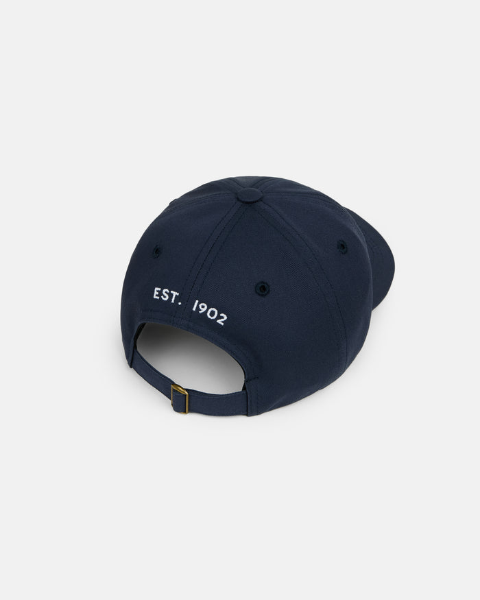 Made-in-USA Navy J. Press Shield Dad Hat