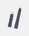 Made-in-USA Navy Nubuck Leather Watch Strap