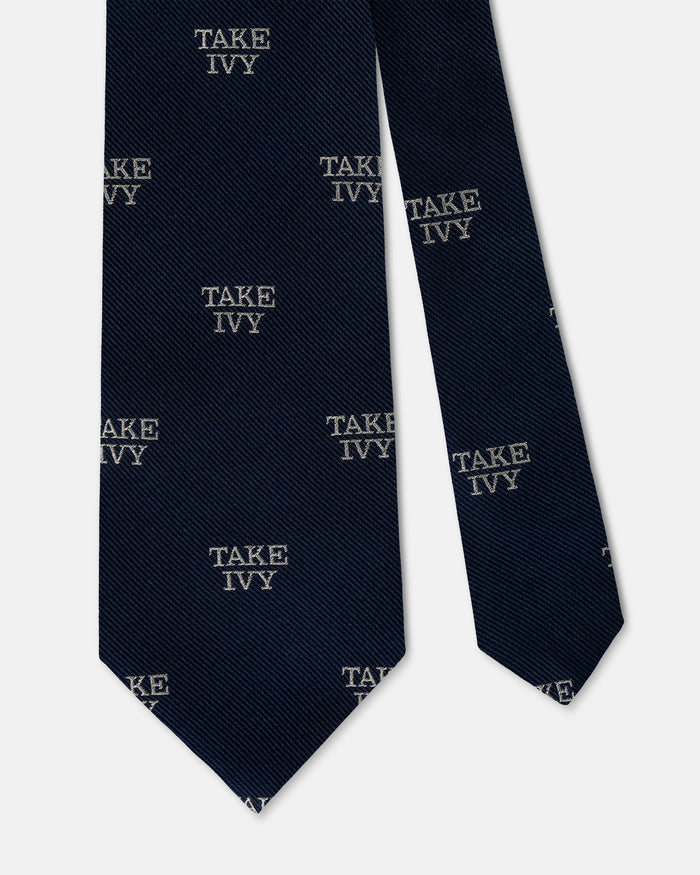 Made-in-USA Navy Take Ivy Club Tie