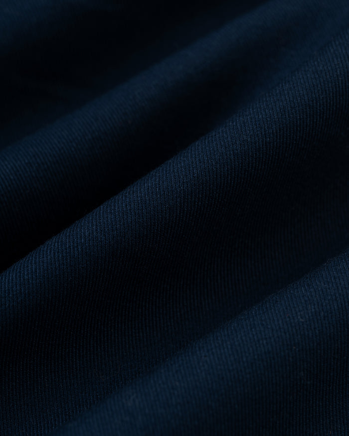Made-in-USA Navy Washed Twill Classic Shorts