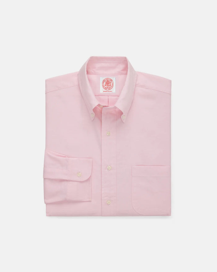 Made-in-USA Pink Oxford Cloth Shirt - Regular Fit
