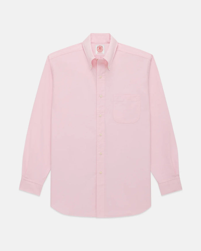 Made-in-USA Pink Oxford Cloth Shirt - Regular Fit