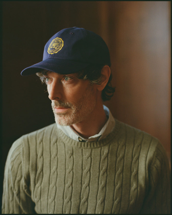 Made-in-USA Purple J. Press Seal Dad Hat
