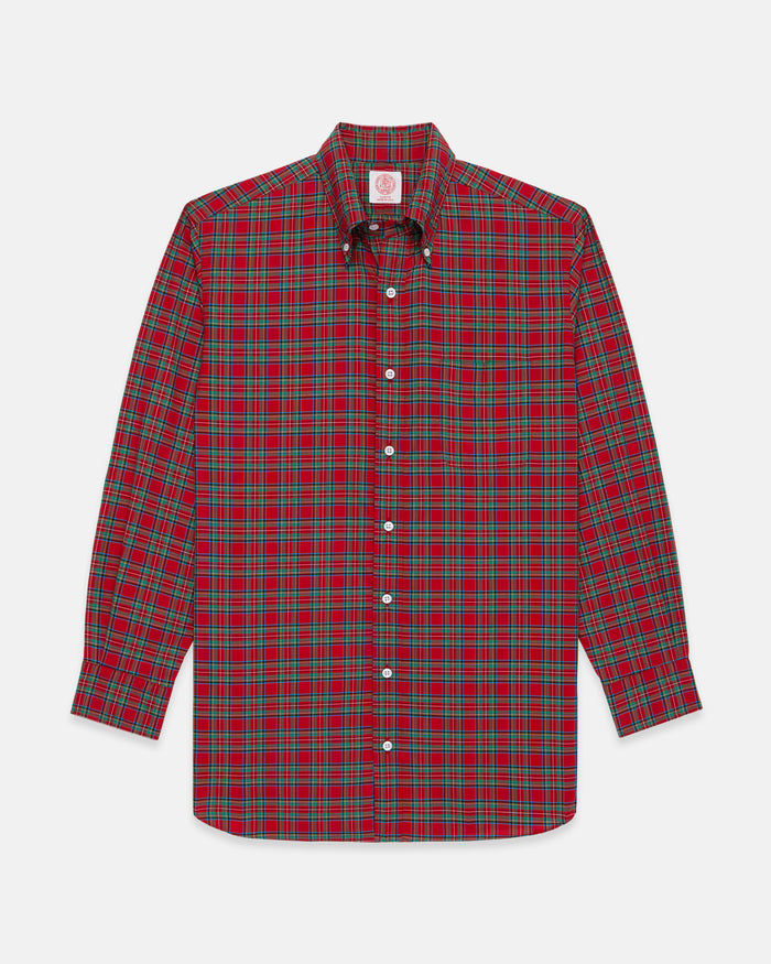 Made-in-USA Royal Stewart Tartan Sport Shirt - Classic Fit