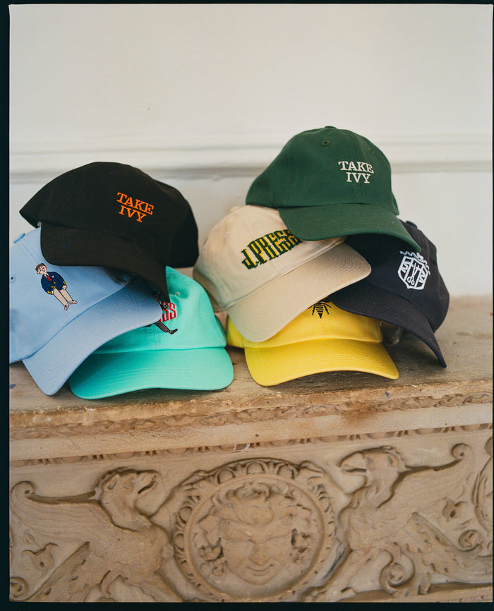 Made-in-USA Take Ivy Black Dad Hat