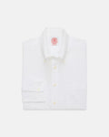 Made-in-USA White Broadcloth Button-Down Shirt - Classic Fit