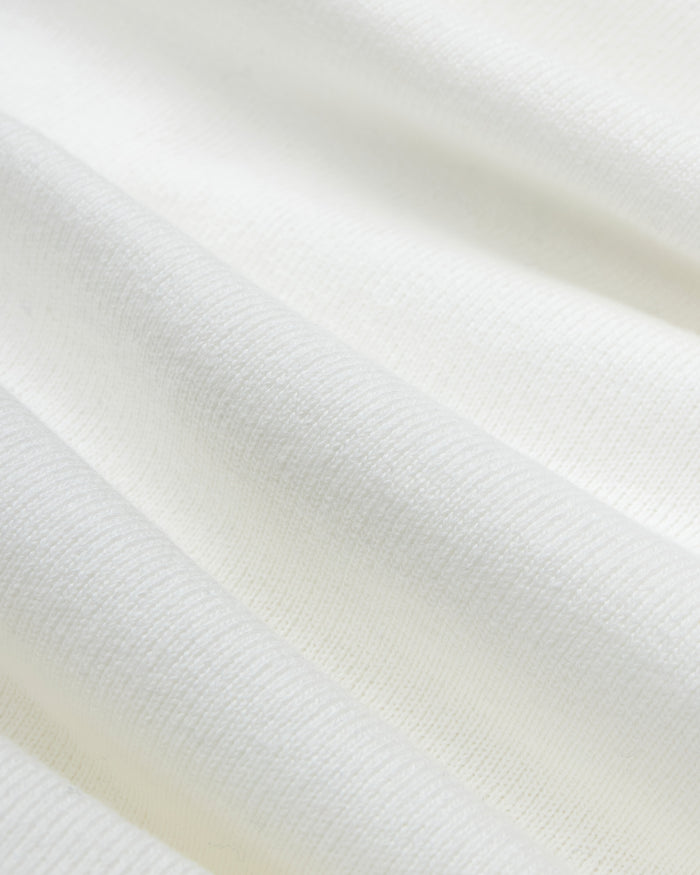Made-in-USA White Heavyweight Hoodie