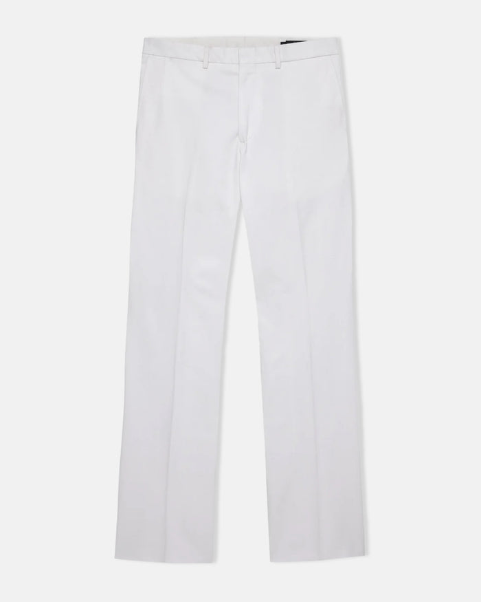 Made-in-USA White Washed Twill Chino Pant
