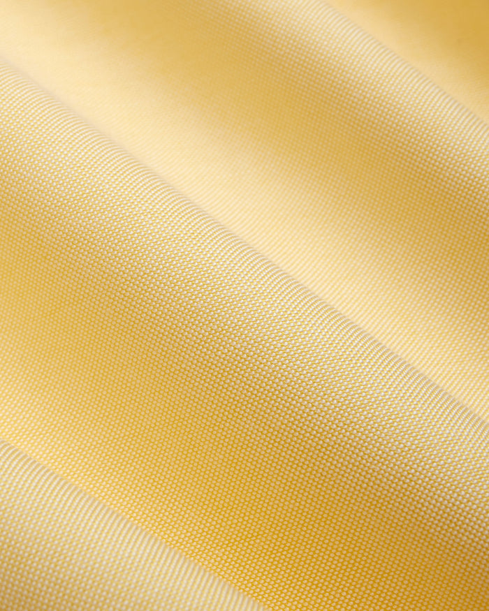Made-in-USA Yellow Oxford Cloth Button Down Shirt  - Classic Fit