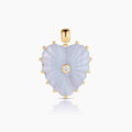 Malene Blue Lace Heart Bail