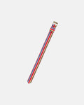 Multicolor Stripe Nylon Watch Strap
