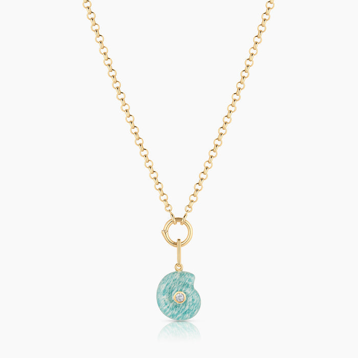 16-18" Vienna Rolo Charm Chain
