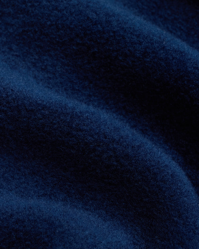 Navy Polar Fleece Track Jacket