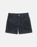 Navy Wide-Wale Cotton Corduroy Shorts - Trim Fit