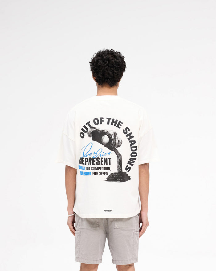 Out Of The Shadows T-Shirt - Flat White