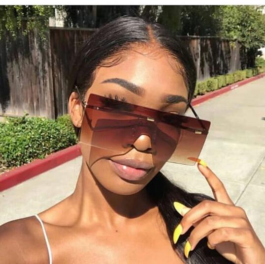 Over sized Brown Sunglasses