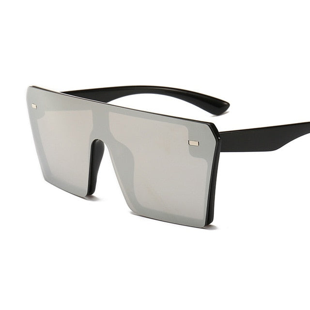 Over sized Square Sunglasses Fashion Flat