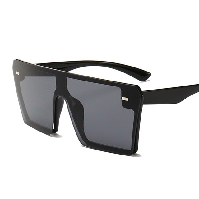Over sized Square Sunglasses Fashion Flat
