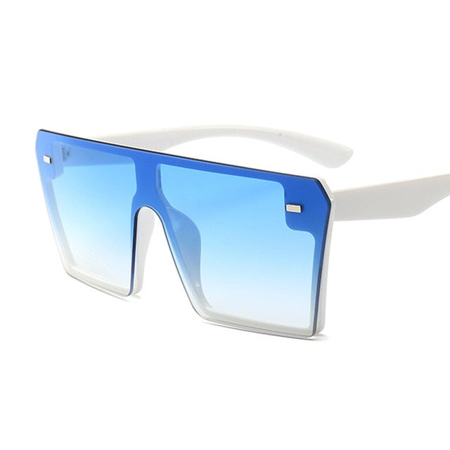 Over sized Square Sunglasses Fashion Flat
