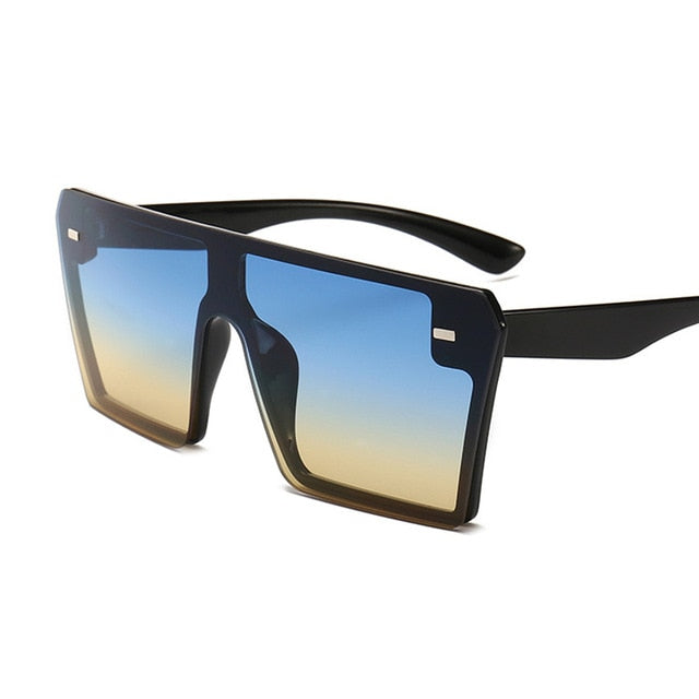 Over sized Square Sunglasses Fashion Flat