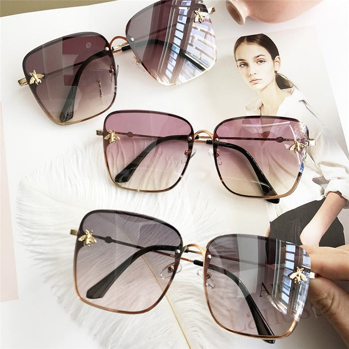 Oversize Square Sunglasses Celebrity