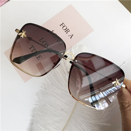 Oversize Square Sunglasses Celebrity