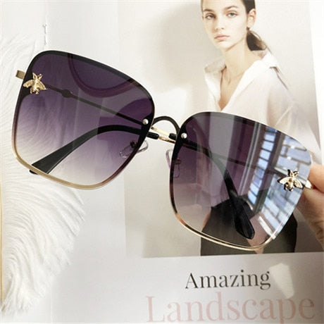 Oversize Square Sunglasses Celebrity