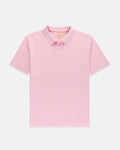 Pink Cotton Pique Polo