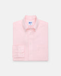 Pink Pinpoint Oxford Button Down Collar Shirt - Trim Fit