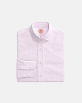 Pink Tattersall English Spread Collar Custom Shirt